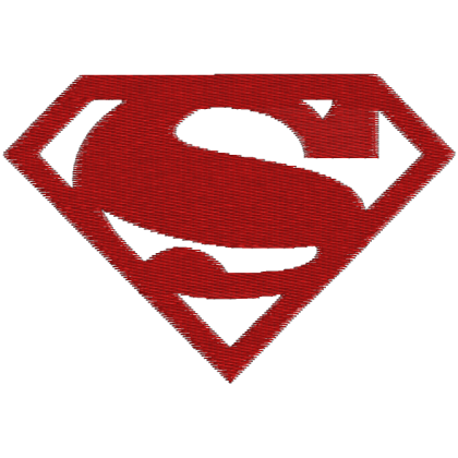 Matriz de Bordado Símbolo superman 2